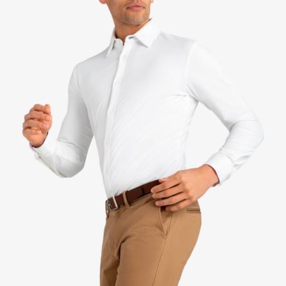 Mizzen+Main White Dress Shirt